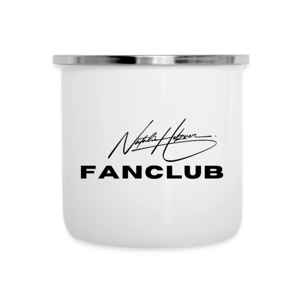 Fanclub Natalie Holzner Emaille-Tasse