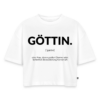 Göttin Frauen Premium Oversized Bio Cropped T-Shirt