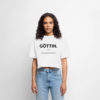 Göttin Frauen Premium Oversized Bio Cropped T-Shirt