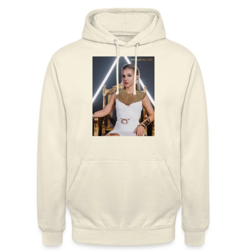 Kleopatra weiß Unisex Hoodie