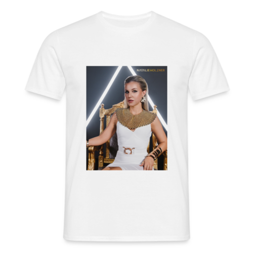 Kleopatra Weiß Männer T-Shirt