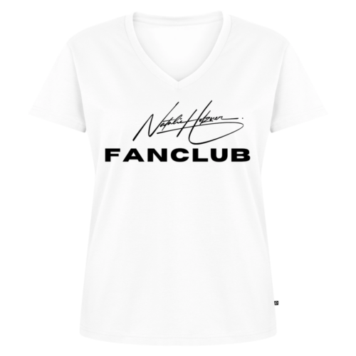Fanclub Frauen Bio-T-Shirt mit V-Ausschnitt von Stanley & Stella