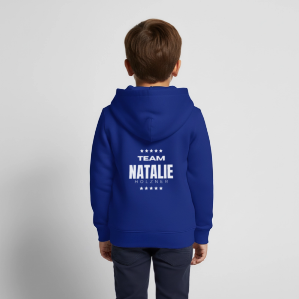 Team Natalie Holzner Kinder Premium Kapuzenjacke