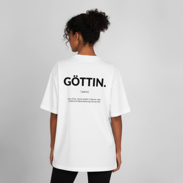 Göttin vorne und hinten Unisex T-Shirt