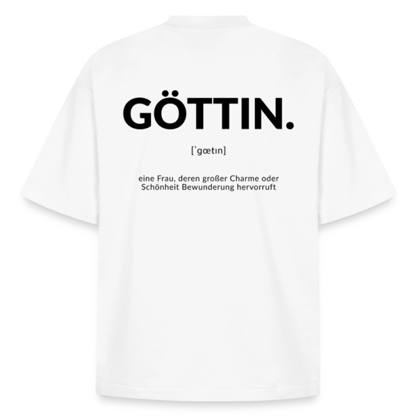 Göttin vorne und hinten Unisex T-Shirt