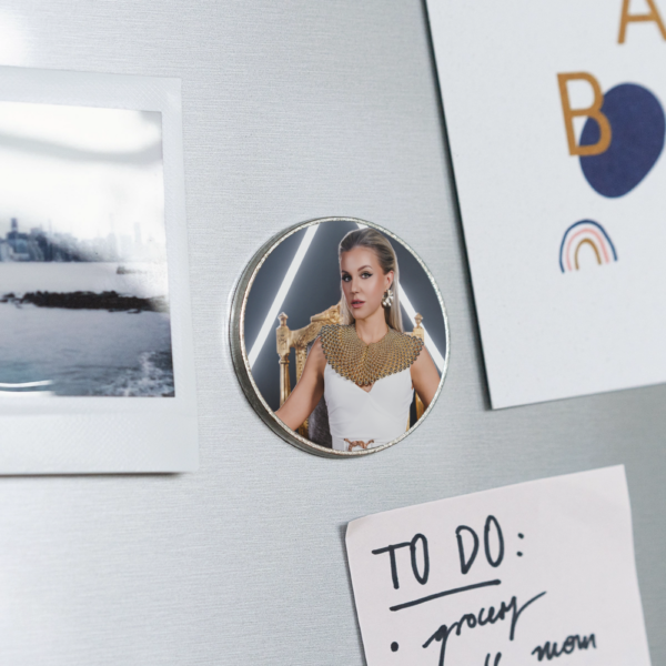 Kleopatra Runder Kühlschrankmagnet