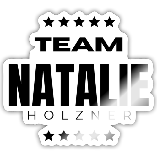 Team Natalie Holzner Sticker
