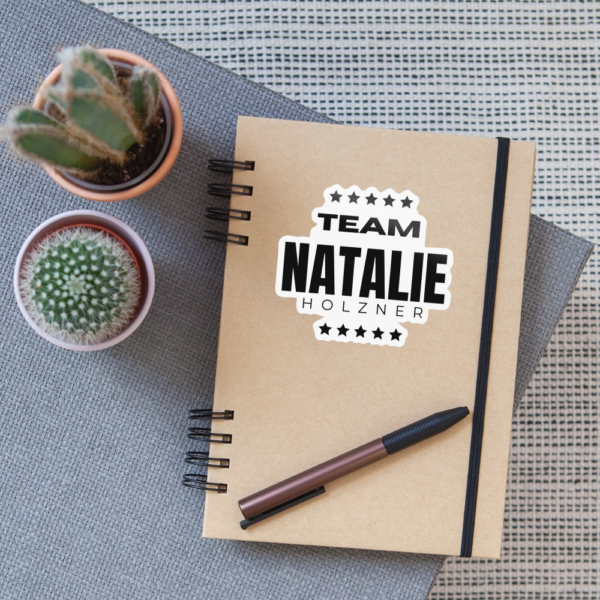 Team Natalie Holzner Sticker
