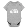 Team Natalie Holzner Baby Bio-Kurzarm-Body