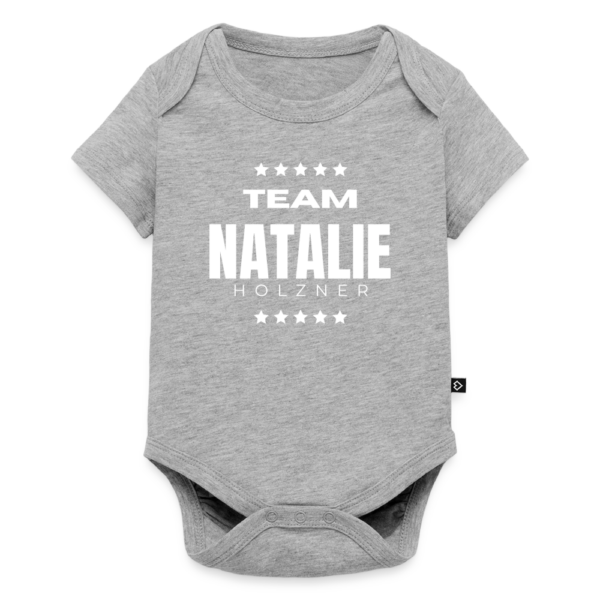 Team Natalie Holzner Baby Bio-Kurzarm-Body