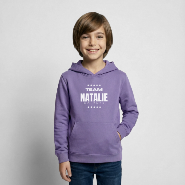 Team Natalie Holzner Kinder Hoodie