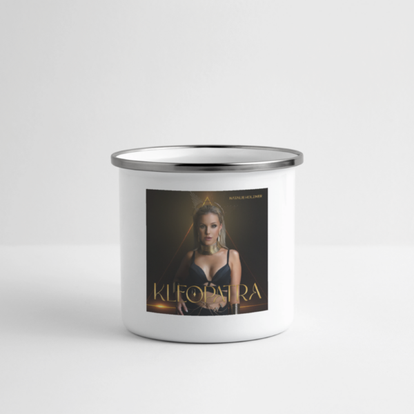 Kleopatra Emaille-Tasse