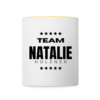 Tasse zweifarbig Team Natalie Holzner