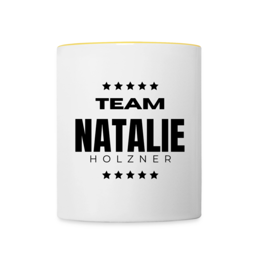 Tasse zweifarbig Team Natalie Holzner