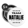Buttons Team Natalie Holzner (5er Pack) Team Natalie Holzner