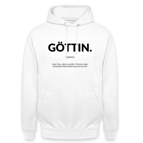 Unisex Hoodie Kleopatra Göttin.