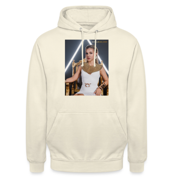 Kleopatra weiß Unisex Hoodie