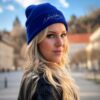 Natalie Holzner Signature Beanie / Haube – Royalblau