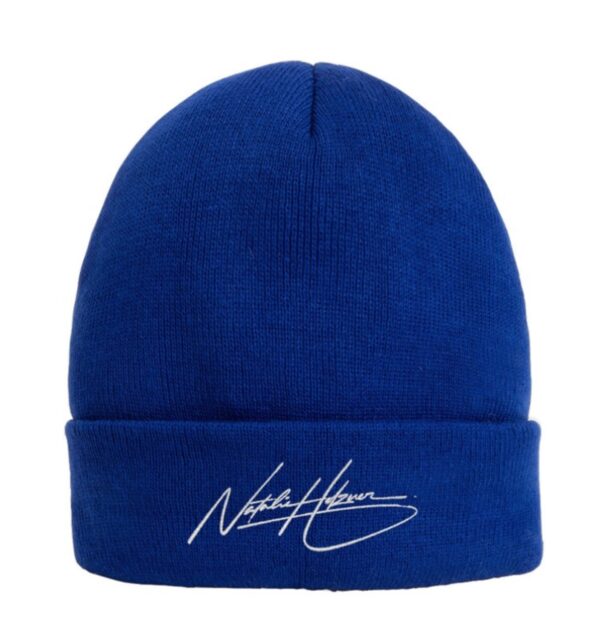 Natalie Holzner Signature Beanie / Haube – Royalblau