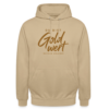 1.png Hoodie „Du bist Gold wert“ – Sand & Weiß